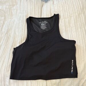 Salt Life Women's Black Tank Top.